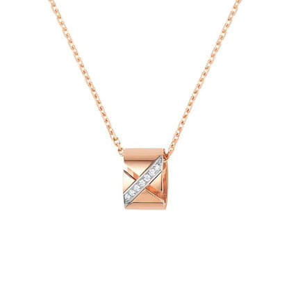 [moco jewelrys]LIENS EVIDENCE DIAMOND NECKLACE