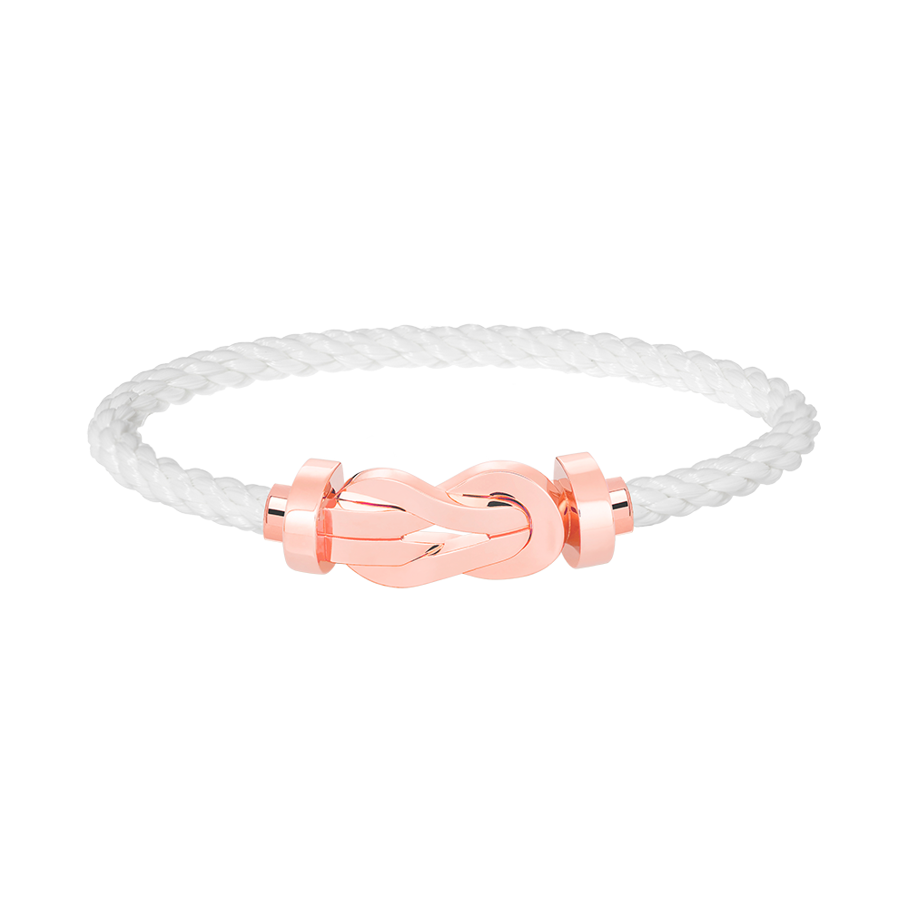 [moco jewelrys]CHANCE LARGE 8 FIGURE BUCKLE NO DIAMOND BRACELET ROSE GOLD