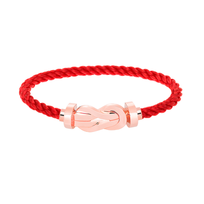 [moco jewelrys]CHANCE LARGE 8 FIGURE BUCKLE NO DIAMOND BRACELET ROSE GOLD