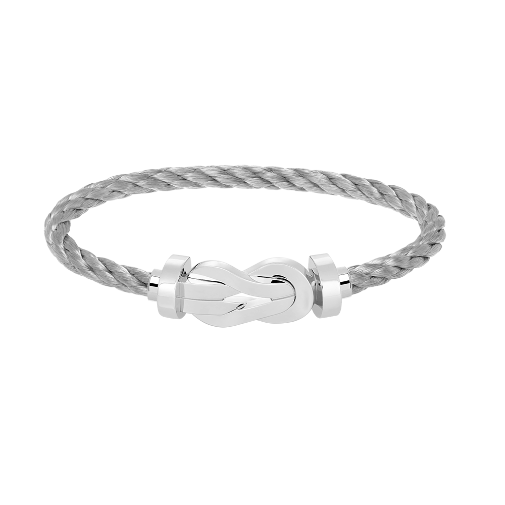 [moco jewelrys]CHANCE LARGE 8 FIGURE BUCKLE NO DIAMOND BRACELET SILVER