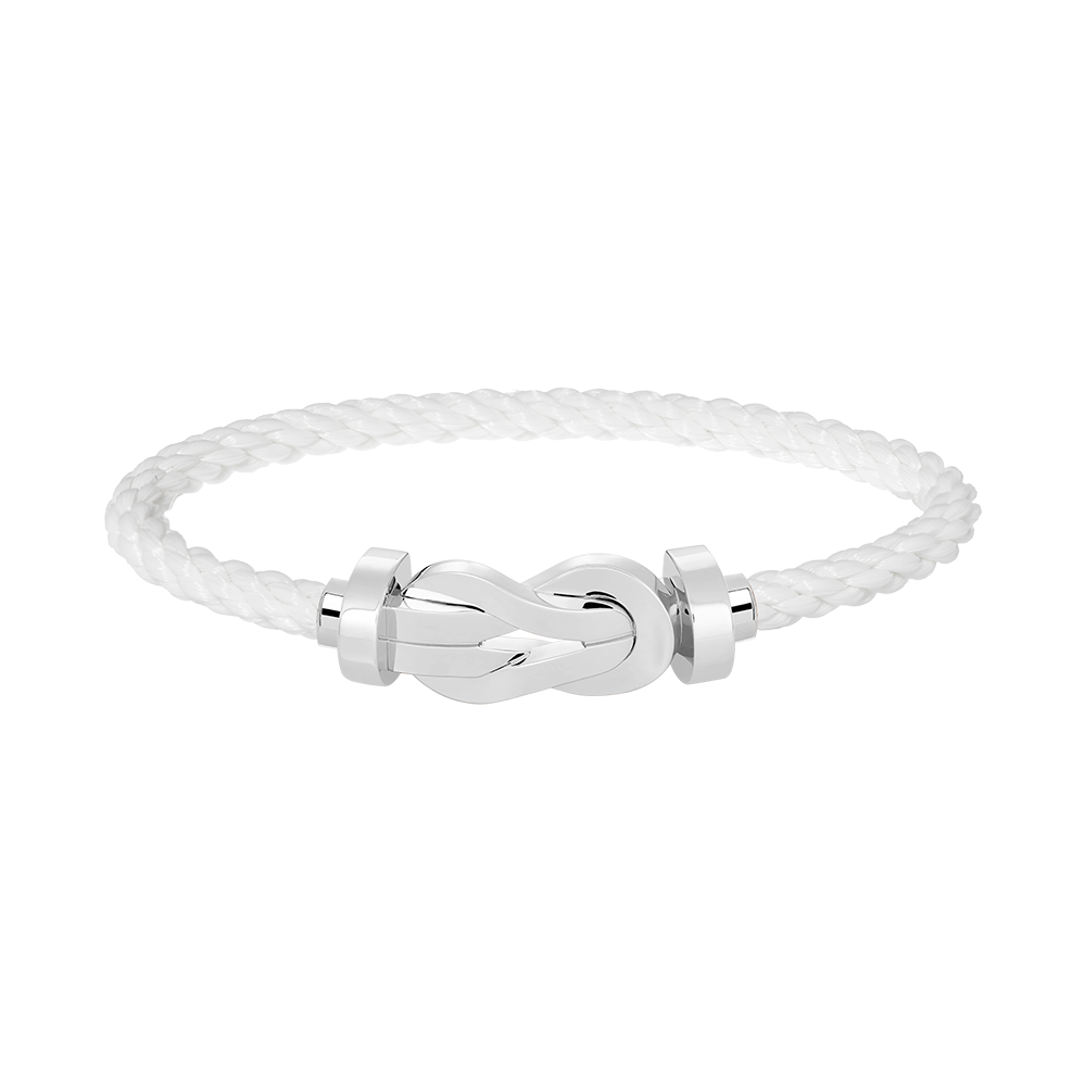 [moco jewelrys]CHANCE LARGE 8 FIGURE BUCKLE NO DIAMOND BRACELET SILVER