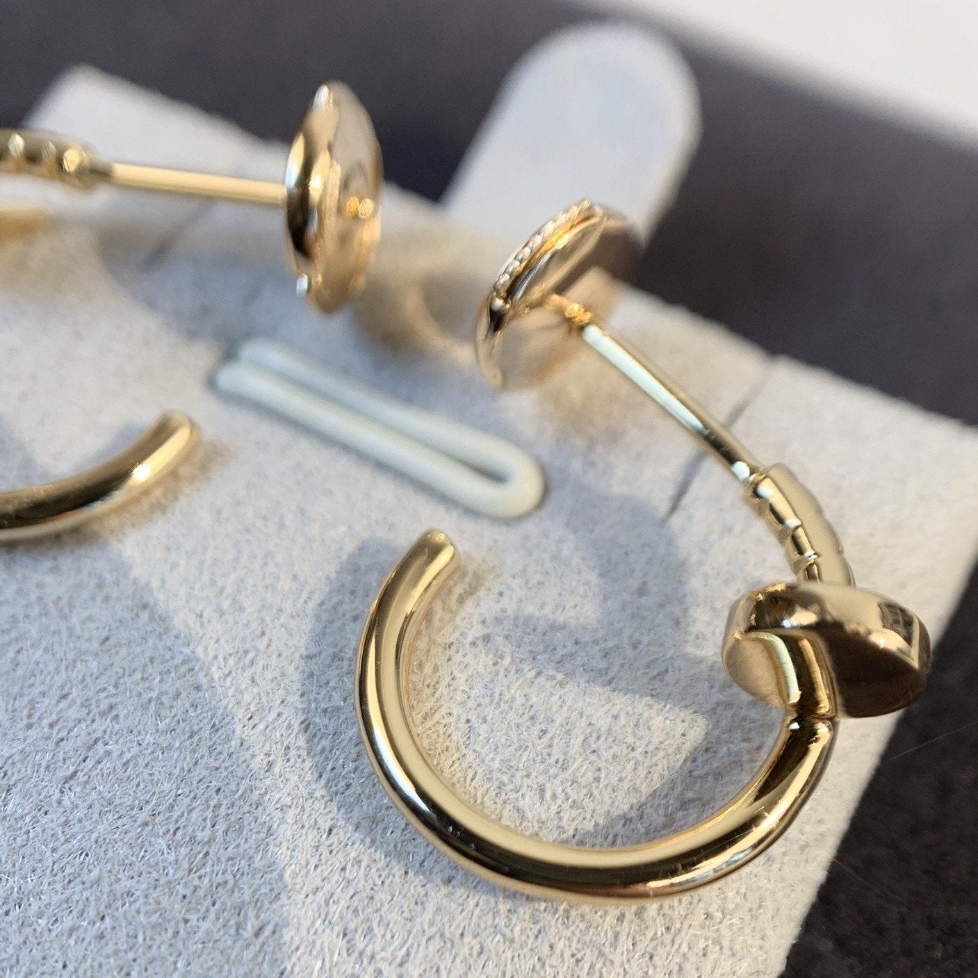 [moco jewelrys]JUSTE EARRINGS PINK GOLD