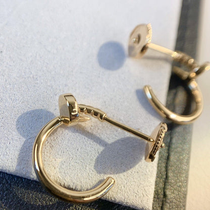 [moco jewelrys]JUSTE EARRINGS PINK GOLD