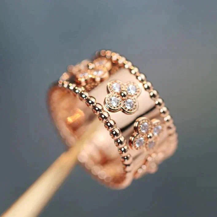 [moco jewelrys]CLOVER KALEIDOSCOPE RING 10MM