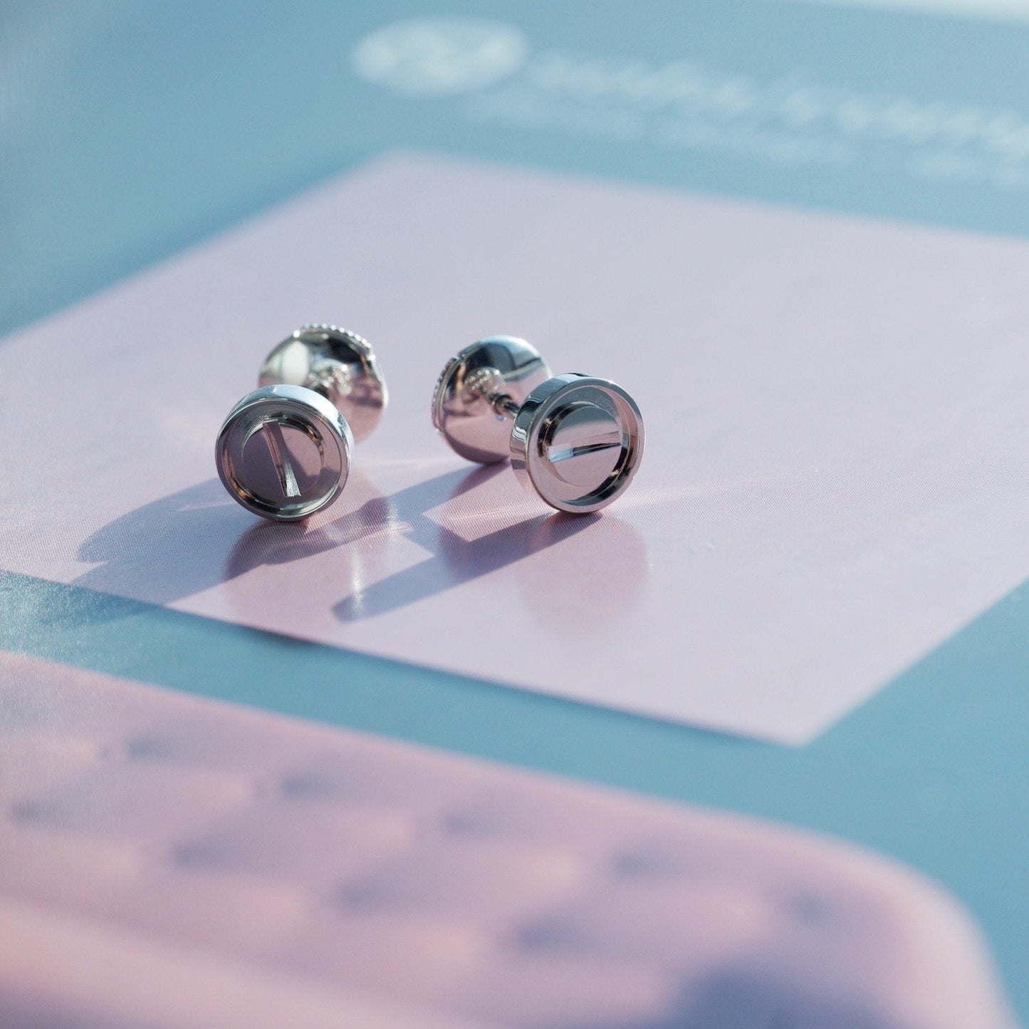 [moco jewelrys]LOVE EARRINGS SILVER 10MM