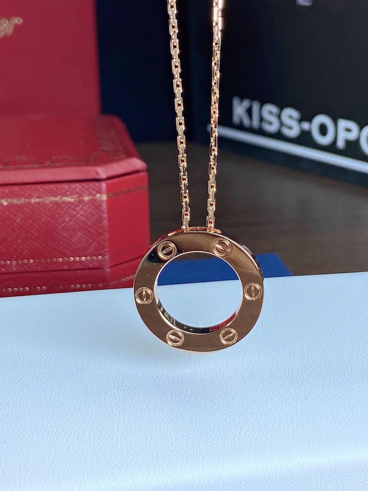 [moco jewelrys]LOVE NECKLACE 16MM