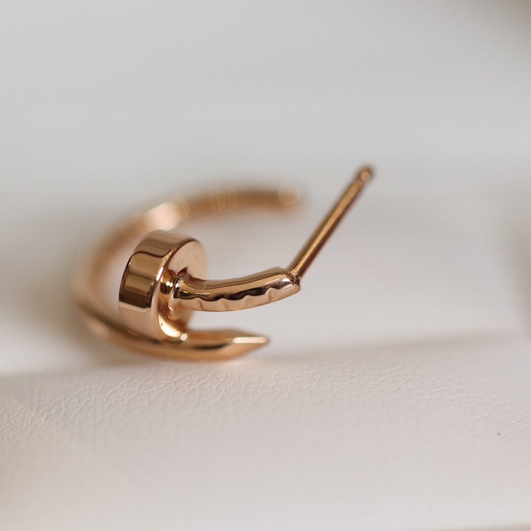 [moco jewelrys]JUSTE EARRINGS PINK GOLD