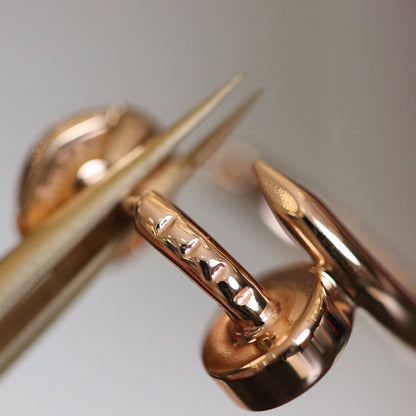 [moco jewelrys]JUSTE EARRINGS PINK GOLD