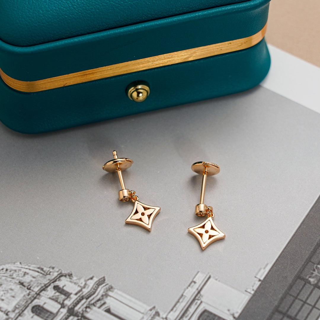 [moco jewelrys]STAR EARRINGS GOLD