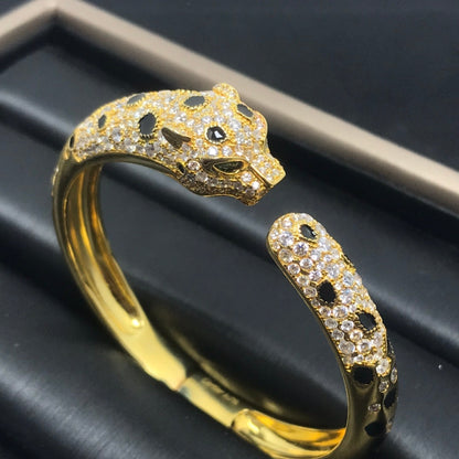 [moco jewelrys]PANTHERE BIG BRACELET DIAMONDS