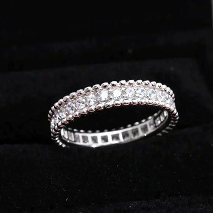 [moco jewelrys]PERLEE DIAMOND SILVER RING