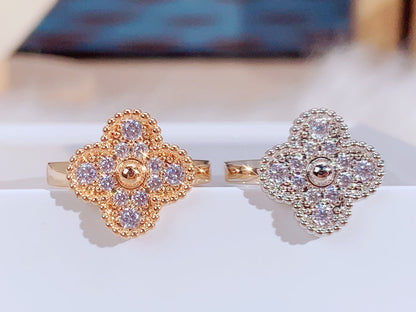 [moco jewelrys]CLOVER DIAMOND RING