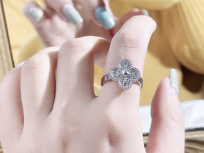 [moco jewelrys]CLOVER DIAMOND RING