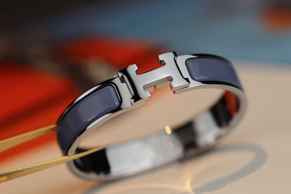 [moco jewelrys]H BRACELET 12MM BLUE GRAY