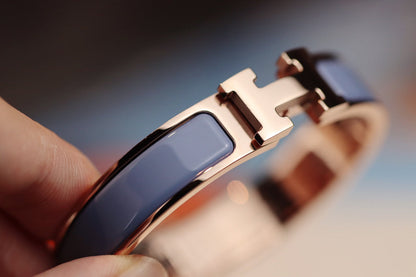[moco jewelrys]H BRACELET 12MM BLUE GRAY