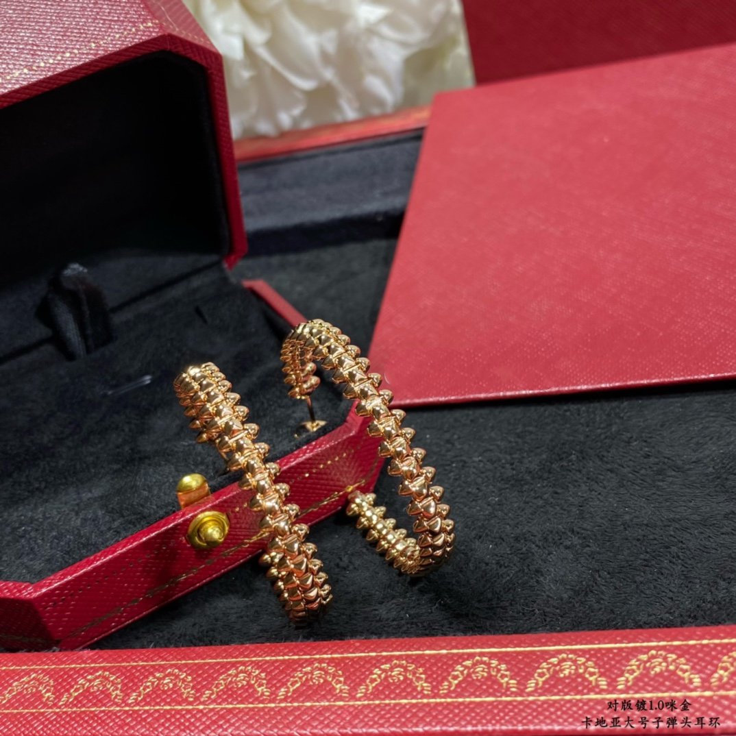 [moco jewelrys]CLASH LARGE HOOP EARRINGS