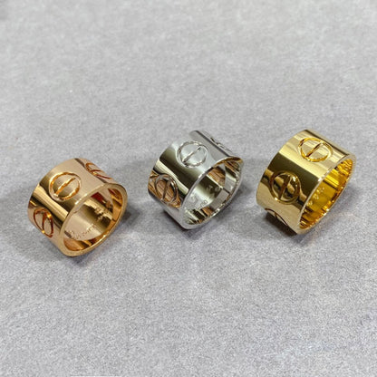 [moco jewelrys]LOVE 11MM LARGE RING