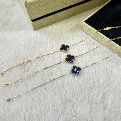 [moco jewelrys]CLOVER 1 MOTIF PIETERSITE BRACELET