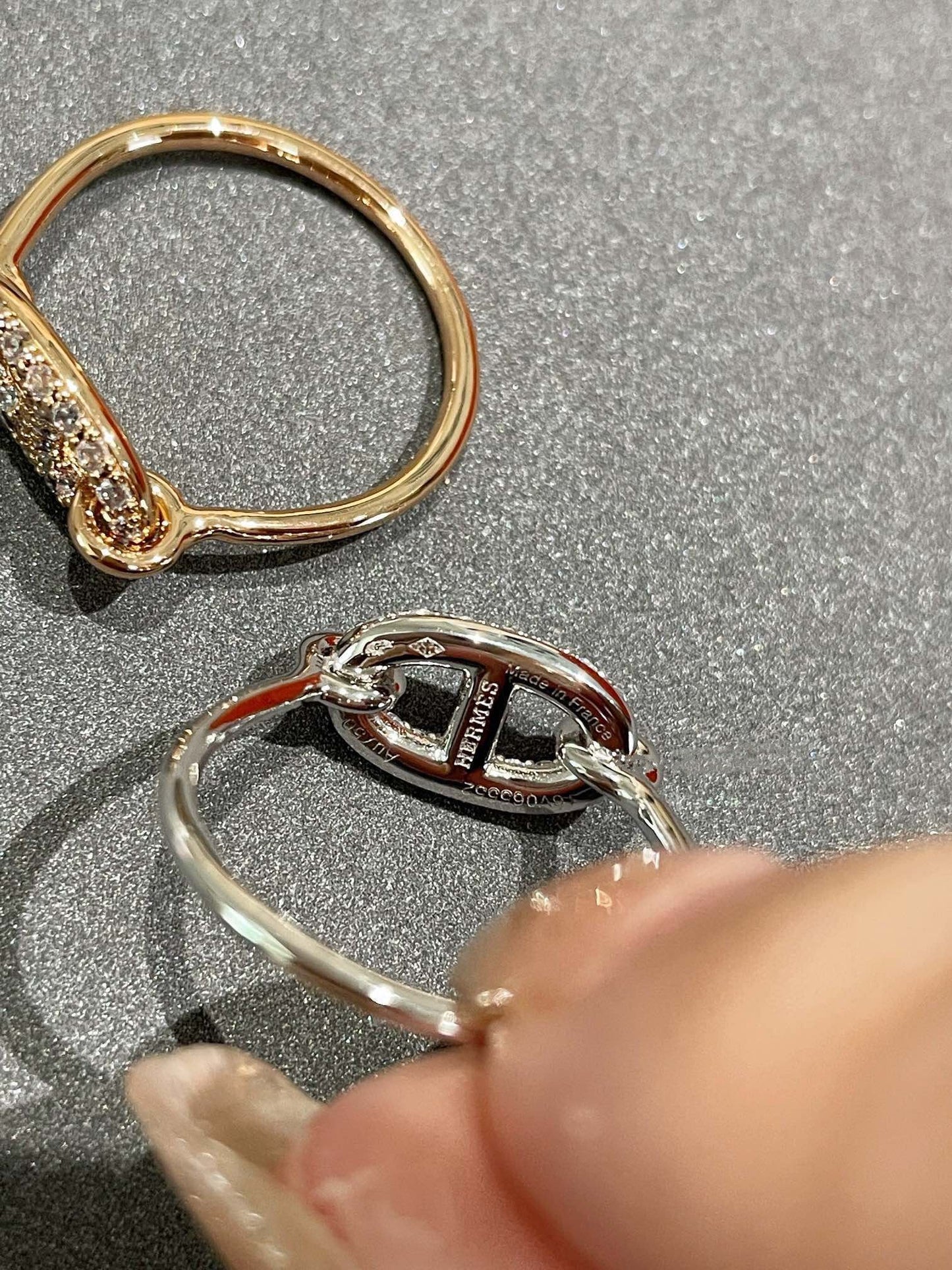 [moco jewelrys]RONDE SMALL DIAMOND RING