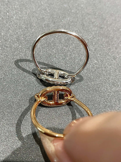 [moco jewelrys]RONDE SMALL DIAMOND RING