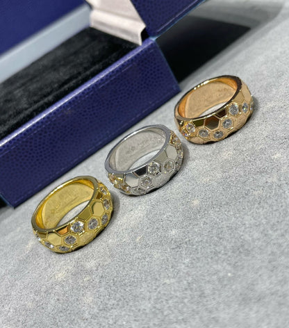 [moco jewelrys]BEE LOVE DIAMOND LARGE RING