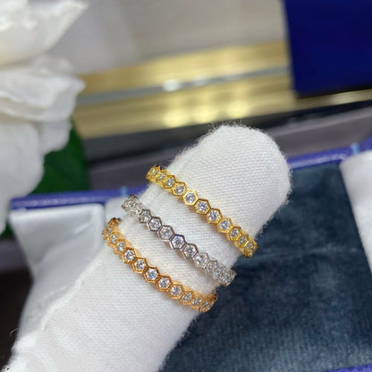 [moco jewelrys]BEE LOVE DIAMOND PAVED SMALL RING