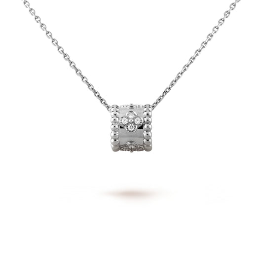 [moco jewelrys]PERLEE PEDANT SIVLER DIAMOND NECKLACE
