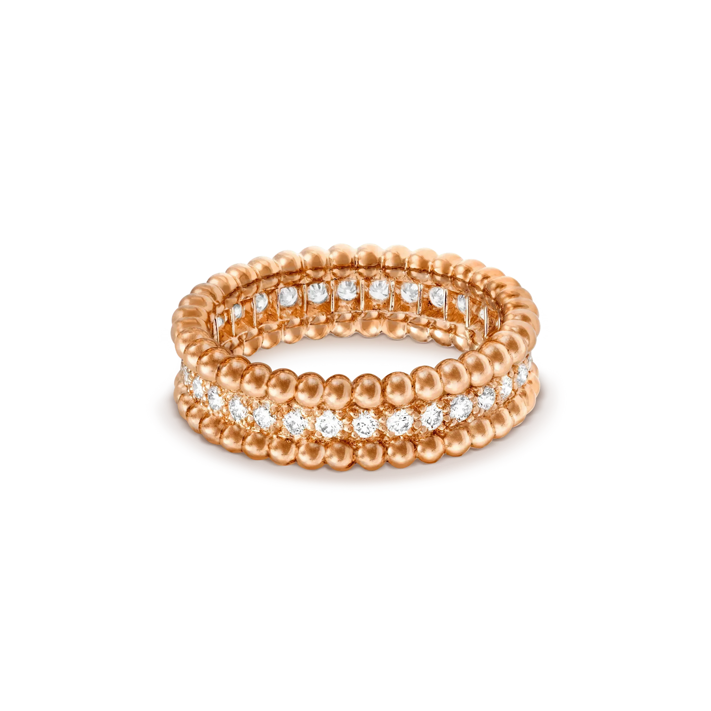 [moco jewelrys]PERLEE DIAMOND ROSE GOLD RING