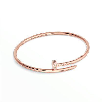 [moco jewelrys]JUSTE BRACELET 2.5MM DIAMONDS