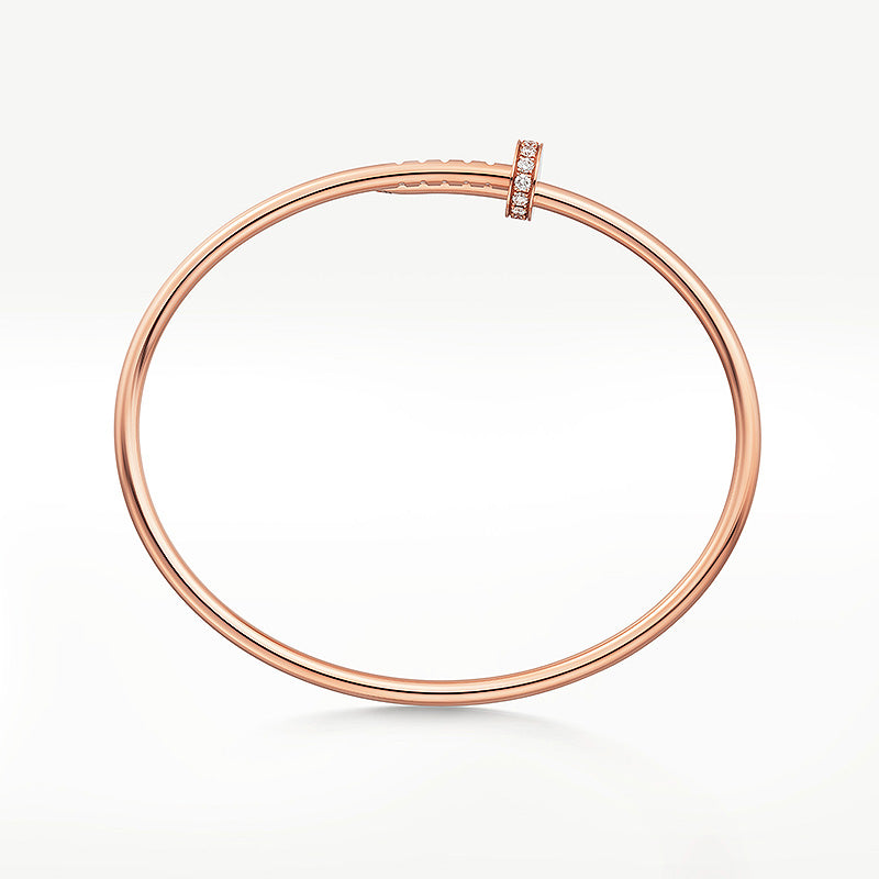[moco jewelrys]JUSTE BRACELET 2.5MM DIAMONDS