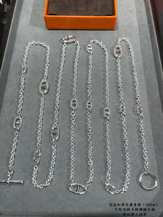 [Moco jewelrys]HM Pig Nose Necklace