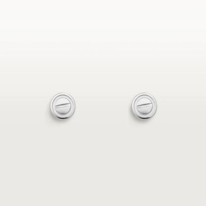 [moco jewelrys]LOVE EARRINGS SILVER 10MM