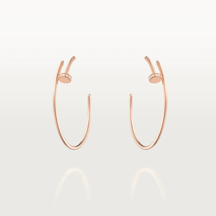 [moco jewelrys]JUSTE EARRINGS DIAMONDS 1.8MM
