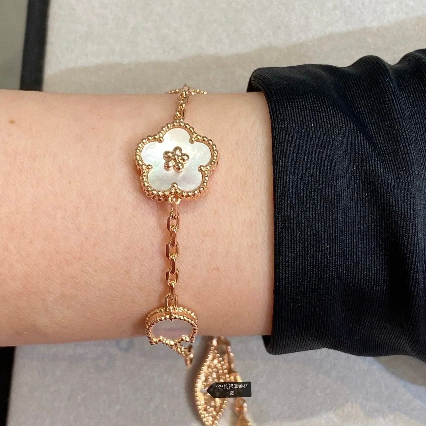 [moco jewelrys]LUCKY SPRING 5 MOTIF BRACELET