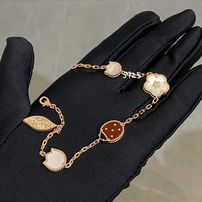 [moco jewelrys]LUCKY SPRING 5 MOTIF BRACELET