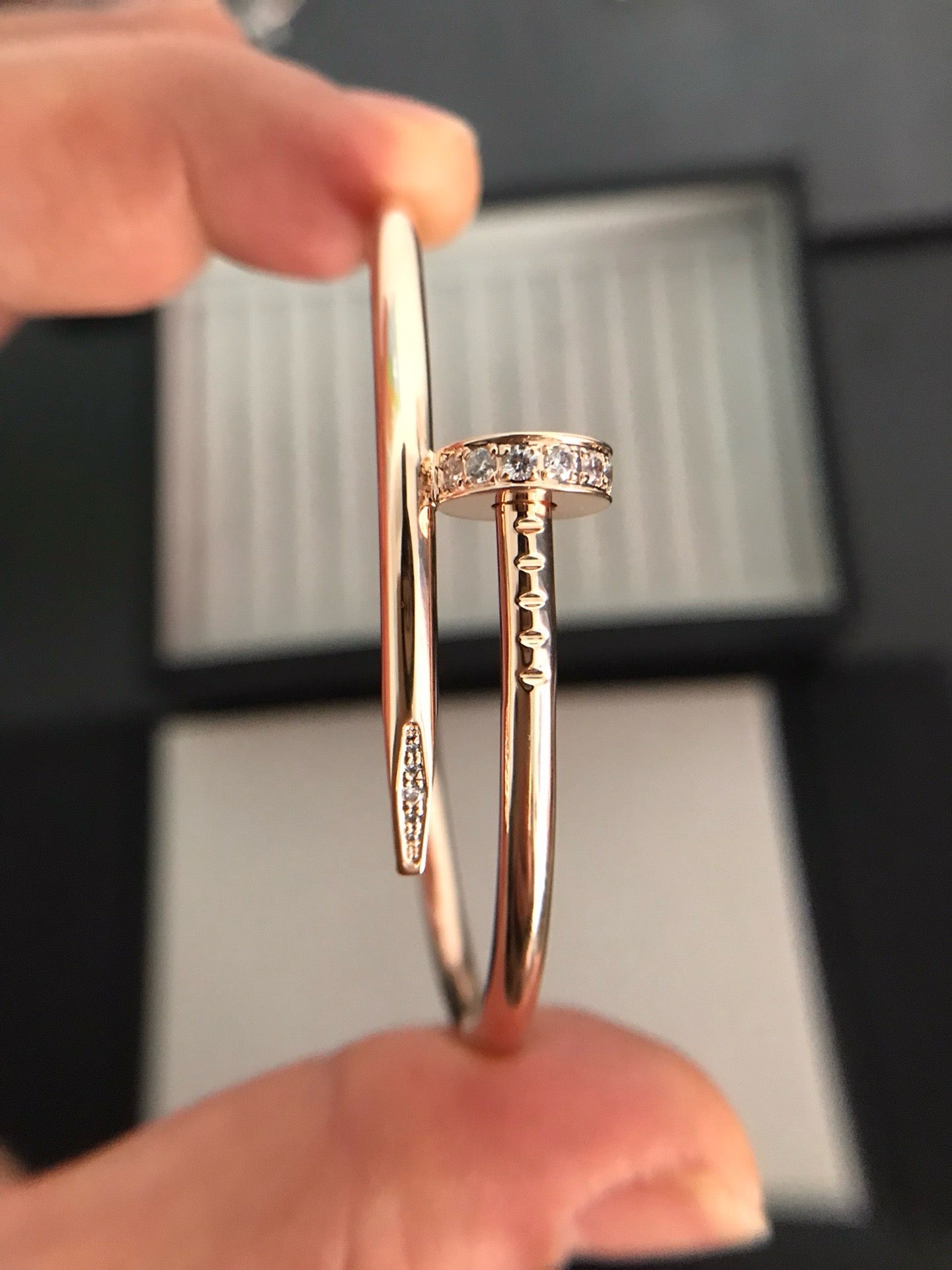 [moco jewelrys]JUSTE BRACELET 3.5MM DIAMONDS