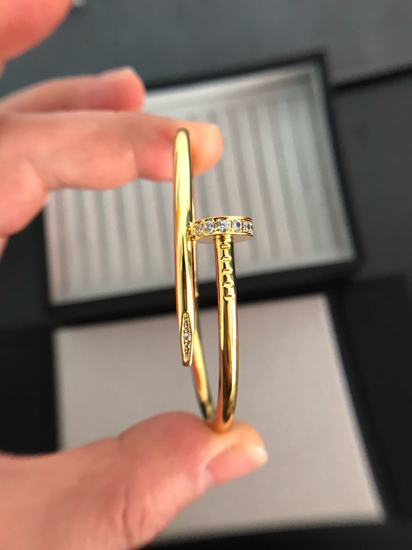 [moco jewelrys]JUSTE BRACELET 3.5MM DIAMONDS