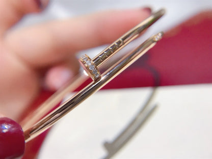 [moco jewelrys]JUSTE BRACELET 2.5MM DIAMONDS