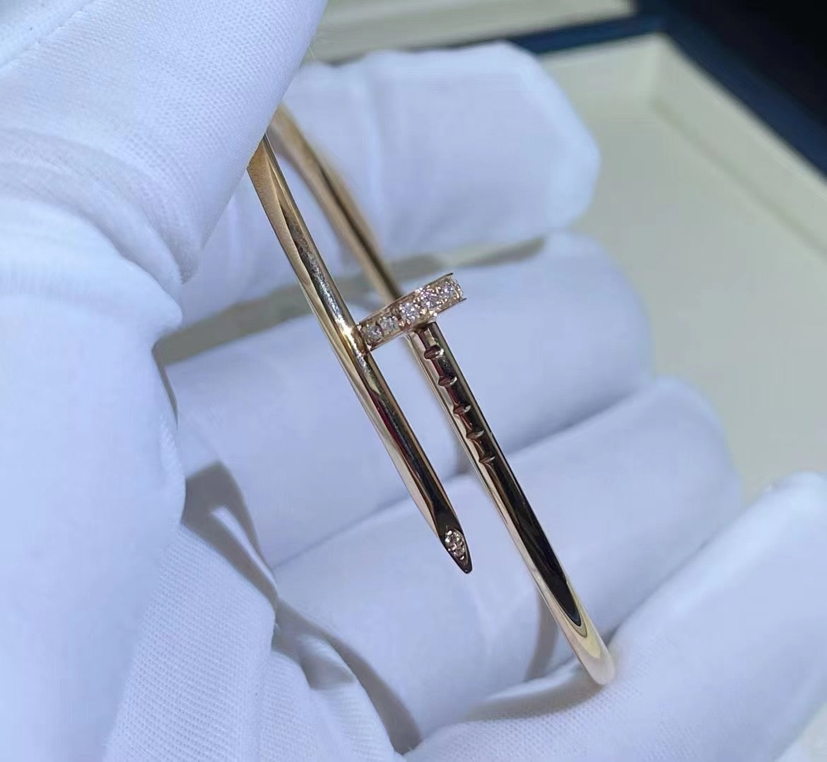 [moco jewelrys]JUSTE BRACELET 2.5MM DIAMONDS