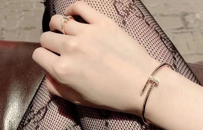 [moco jewelrys]JUSTE BRACELET 2.5MM DIAMONDS