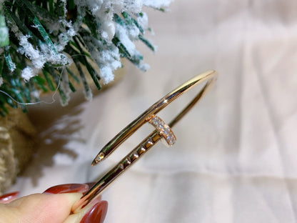 [moco jewelrys]JUSTE BRACELET 2.5MM DIAMONDS