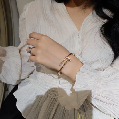 [moco jewelrys]JUSTE BRACELET 3.5MM DIAMONDS