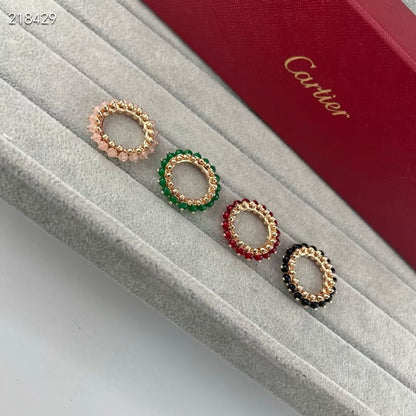 [moco jewelrys]CLASH NEW COLORED GEMSTONE RING