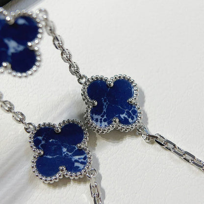 [Moco jewelrys]CLOVER 5 MOTIF PIETERSITE BRACELET COLLECTION