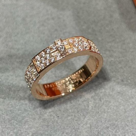 [moco jewelrys]KELLY PINK GOLD DIAMOND RING