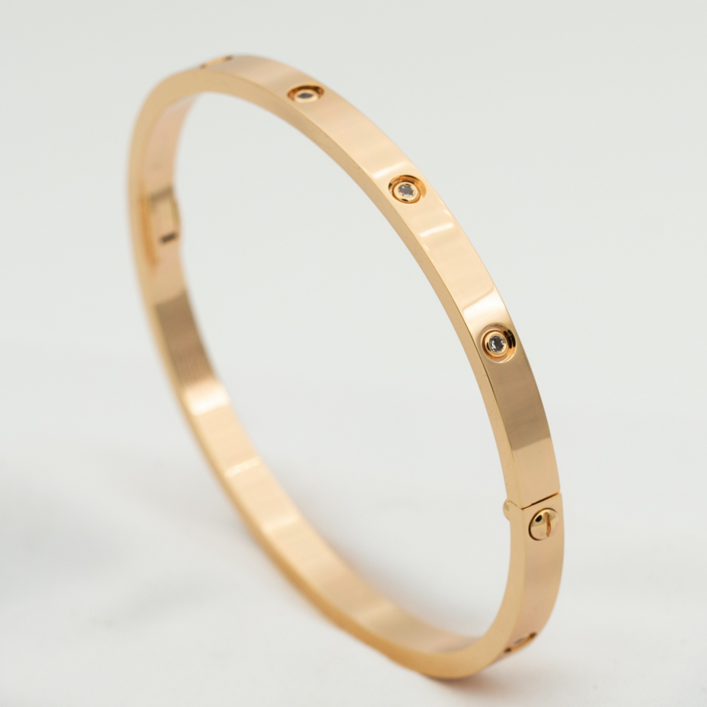 [moco jewelrys]LOVE BRACELET 3.65MM 10 DIAMONDS