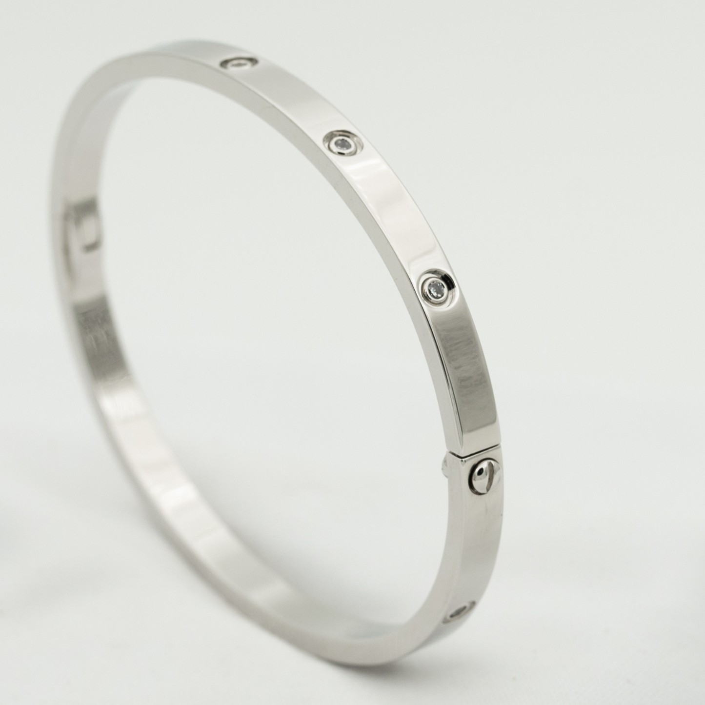 [moco jewelrys]LOVE BRACELET 3.65MM 10 DIAMONDS