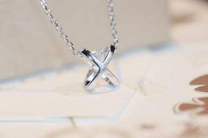 [moco jewelrys]JEUX DE DIAMOND NECKLACE