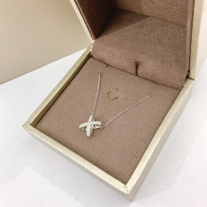 [moco jewelrys]JEUX DE DIAMOND NECKLACE