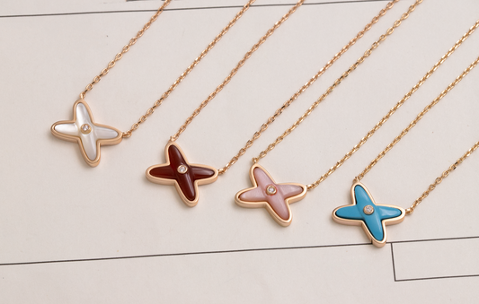 [moco jewelrys]JEUX DE NECKLACE 1 DIAMOND